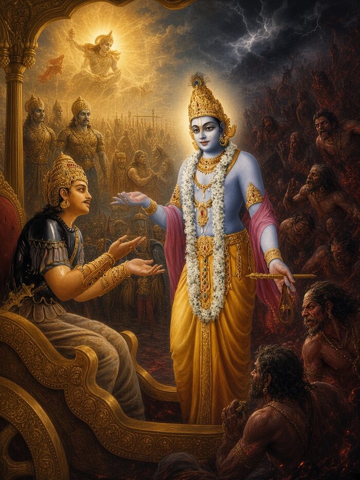Bhagavad Gita Chapter 16: Daivasura Sampad Vibhaga Yoga